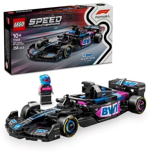 LEGO Speed Champions BWT Alpine F1 Team A524 Yarış Arabası (77248)