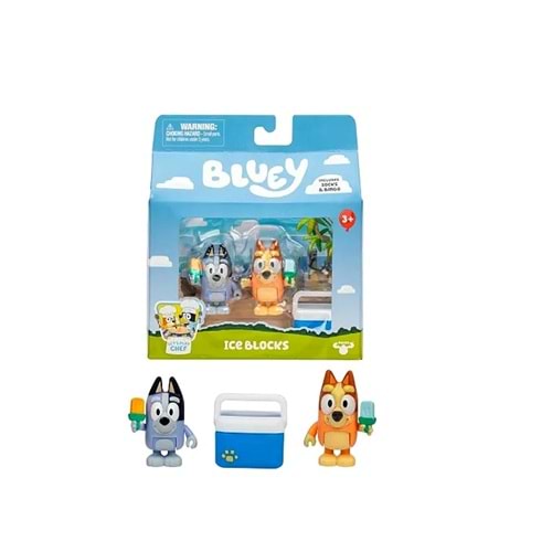 Moose Toys Bluey 2'li Figür Aksesuar Seti - Dondurma Temalı