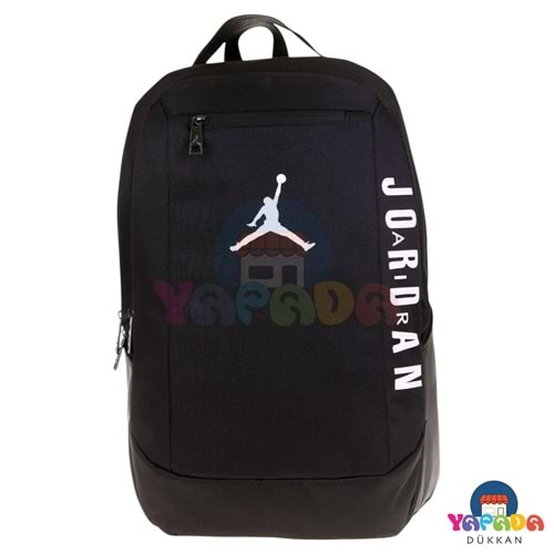 Jordan Air Arizona Black Q3126 Üç Bölmeli 15 İnç Laptop Bölmeli Siyah Erkek Çocuk Okul Sırt Çantası
