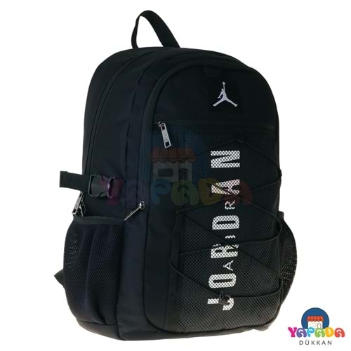 Jordan Air New York Black Q3162 23 L 15 İnç Laptop Bölmeli Siyah Sırt Çantası