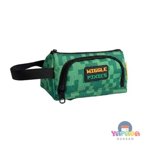 Wiggle Pixel Kalem Çantası 2 Bölmeli