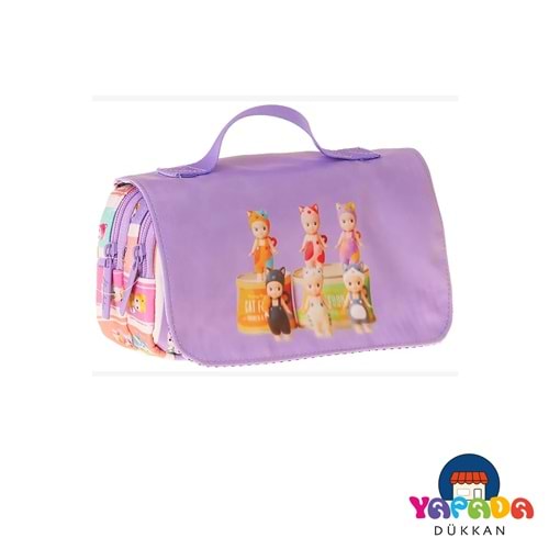 Kaukko Kids Cat Life Kalem Çantası