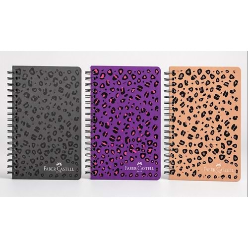 Faber Leo Karton Kapaklı Çizgili Defter 100 Yaprak