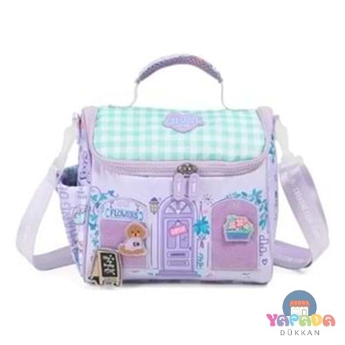 Chimola My House Poodle Crew Mor Beslenme Çantası CHM-BS0019