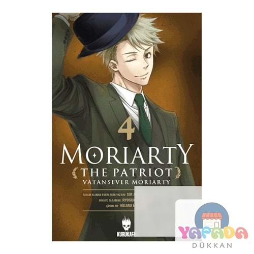 Moriarty the Patriot - Vatansever Moriarty 4 - Ryosuke Takeuchi - Kurukafa Yayınevi