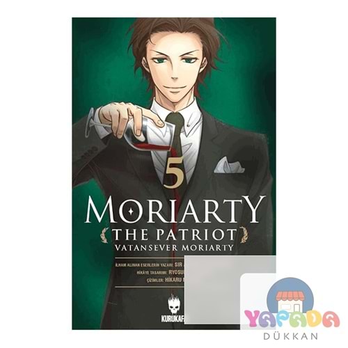 Moriarty the Patriot - Vatansever Moriarty 5 - Ryosuke Takeuchi - Kurukafa Yayınevi