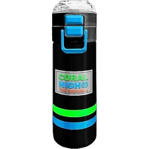 Coral High YGN38139 500 ml Kırmızı Racing Araba Baskılı Vakumlu 304 Paslanmaz Çelik Termos Matara