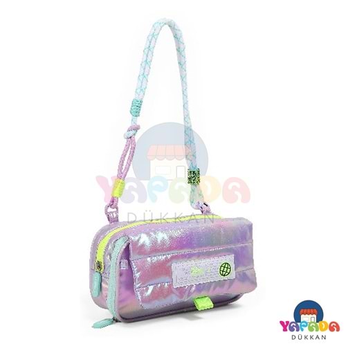 Chimola Puffy & Shiny Lila FS137 CHM-KC0029 Kalem Çantası