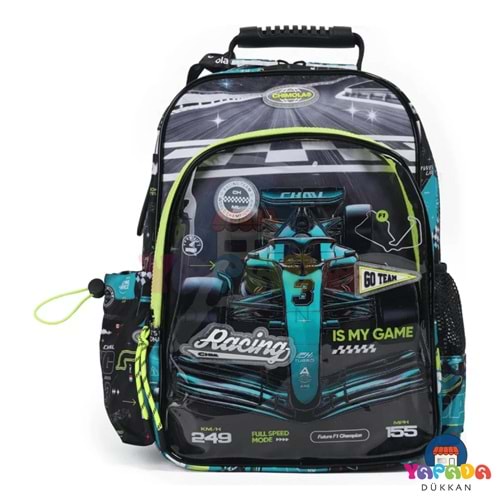 Chimola Racing Car BT329 CHM-CN0051-3 16 İnç Sırt Çantası
