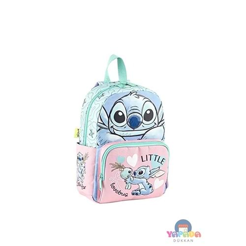 Ottonya Disney Stitch Lovebug 49135 Su İtici Polyester Anaokulu Sırt Çantası 24 x 33 x 11 cm - 8,71 L