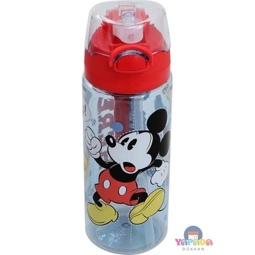 Ottonya Disney Mickey Mouse Only One FRX-T 45489 Plastik Matara 500 ml