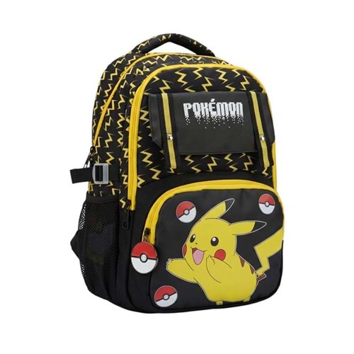 Wiggle Pokémon 3779 İki Ana Bölmeli Okul Sırt Çantası 39 x 28 x 16 cm