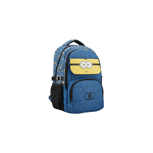 Wiggle Minions 3746 İki Ana Bölmeli Polyester Okul Sırt Çantası 40,5 x 30,5 x 12 cm