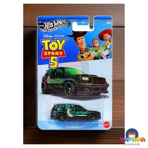 Hot Wheels Silver Series Disney Pixar Toy Story 5 Fandango JKX31 #2/5 1:64 Koleksiyon Model Araba