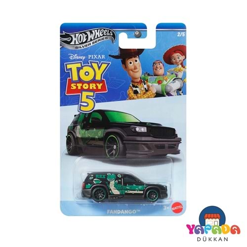 Hot Wheels Silver Series Disney Pixar Toy Story 5 Grand Cross JKX32 #3/5 1:64 Koleksiyon Model Araba