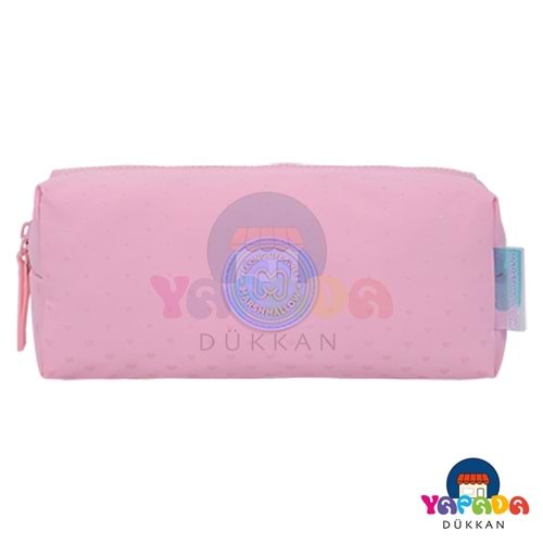 Marshmallow Holidate 65568 Simli Pembe Tek Bölmeli Fermuarlı Astarlı Kalem Çantası