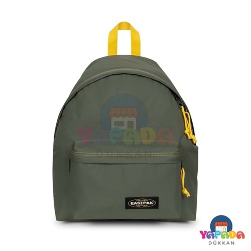 Eastpak Padded Pak'R 24 L Unisex Sırt Çantası Kontrast Haki-Sarı EK000620B0R1