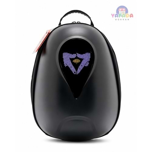 Jarmend HYZX-1 Su Damlası Siyah LED Ekranlı Akıllı Motosiklet Sırt Çantası