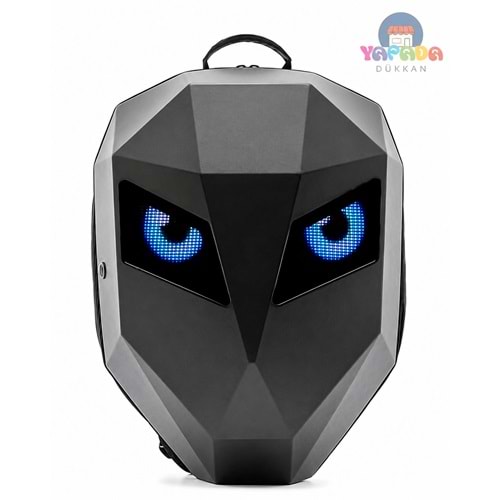Jarmend GTX-1 Karanlık Zırh Çift LED Ekranlı Akıllı Motosiklet Sırt Çantası
