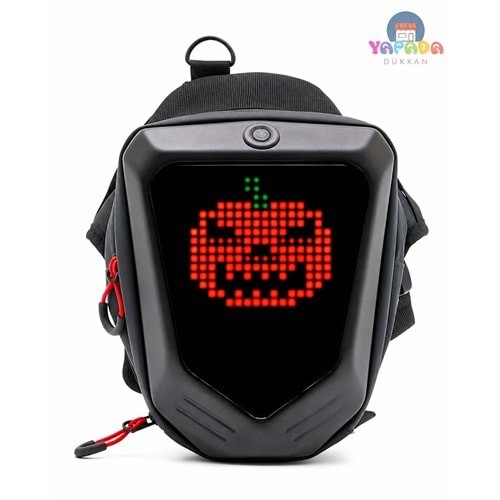 Jarmend S7-1 Siyah LED Ekranlı Akıllı Bacak ve Çapraz Çanta