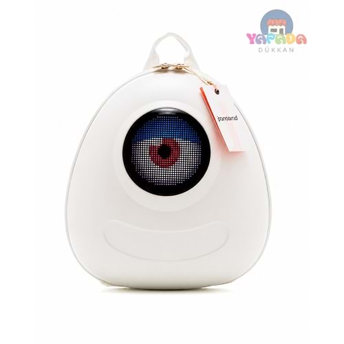 Jarmend C1-3 Mono Kırık Beyaz LED Ekranlı Çocuk Sırt Çantası