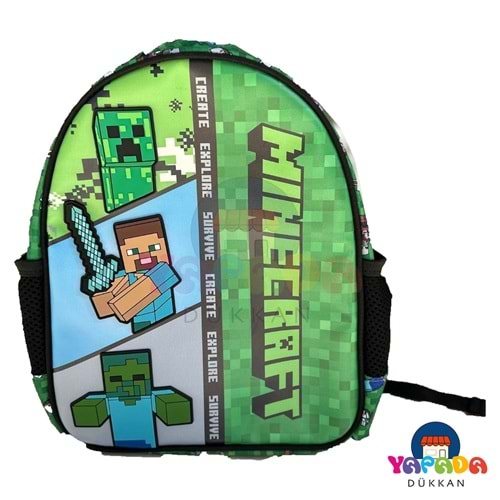 Minecraft Anaokulu Sırt Çantası