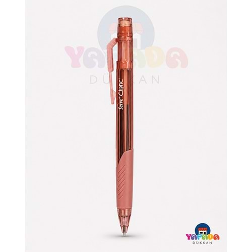 Serve Cliptic 0.7 mm Mekanik Kurşun Kalem Gül Kurusu
