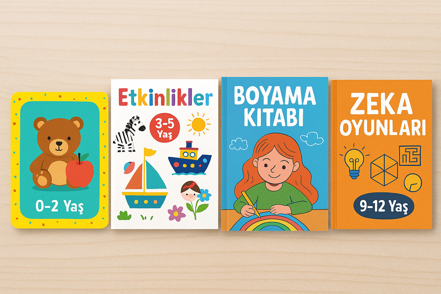 Etkinlik Kitapları ile Eğlenerek Öğrenme: Yaşa Göre Öneriler