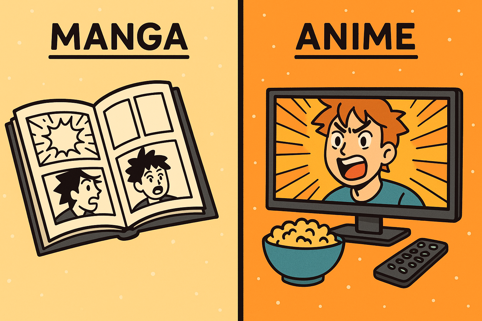 Manga ve Anime Arasındaki Farklar Nelerdir?