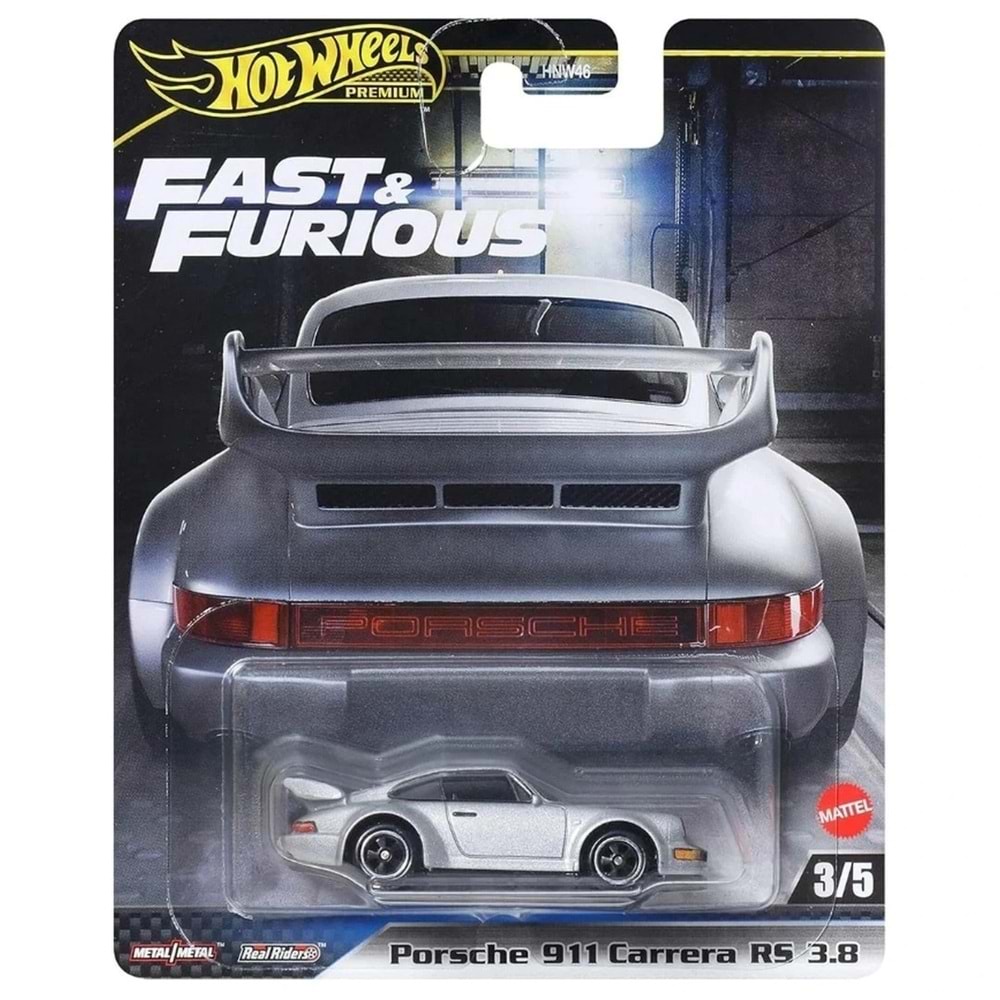 Mattel Hot Wheels Fast-Furious Premium Porsche 911 Carrera RS 3.8