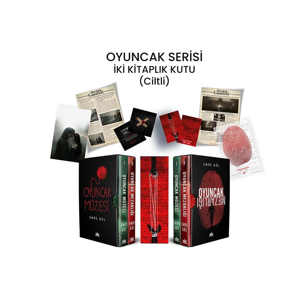 Oyuncak Serisi - 2 Kitaplık Hediyeli Kutu (Ciltli) - Emre Gül - Guardian