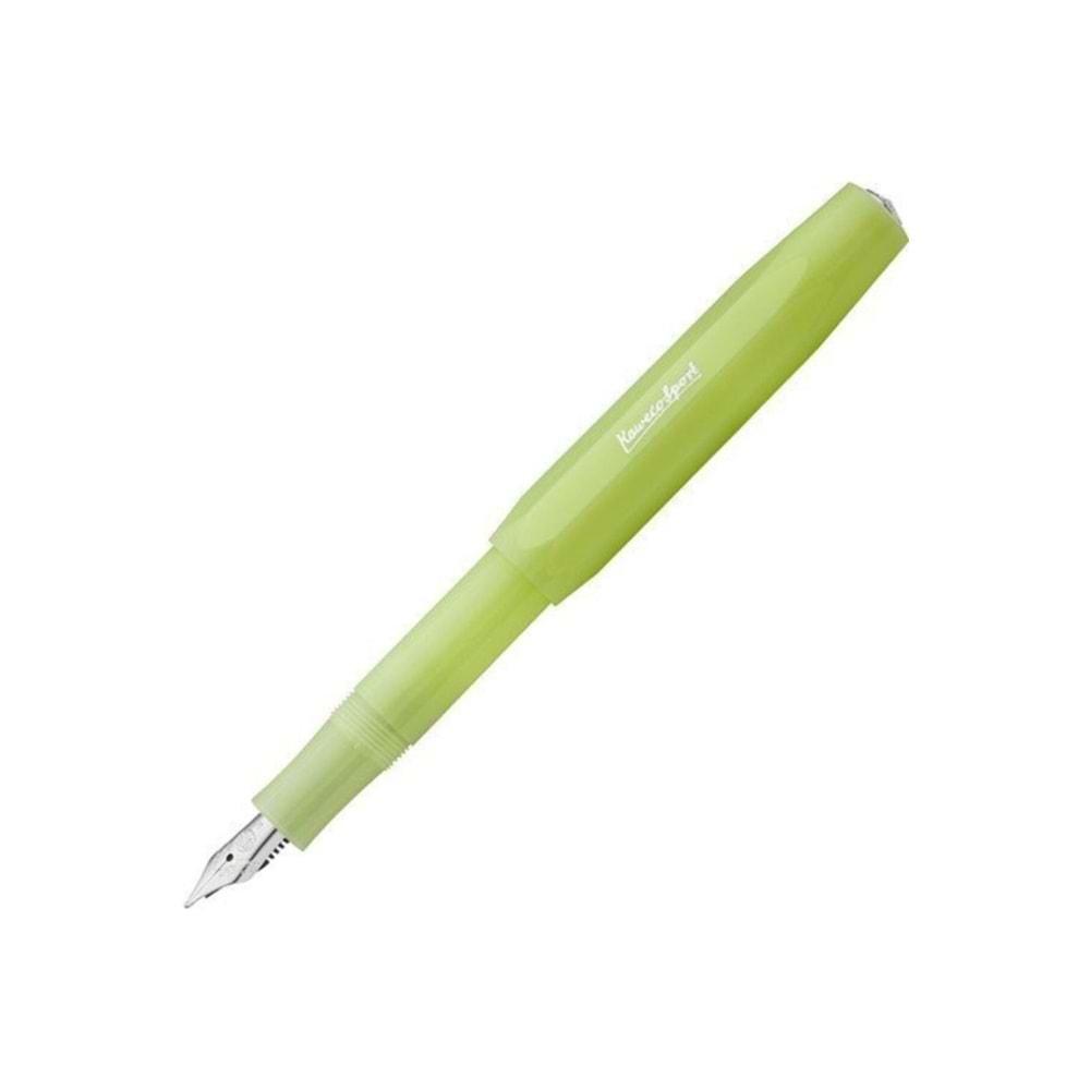 Kaweco Frosted Sport Dolma Kalem Limon Yeşili M Uç