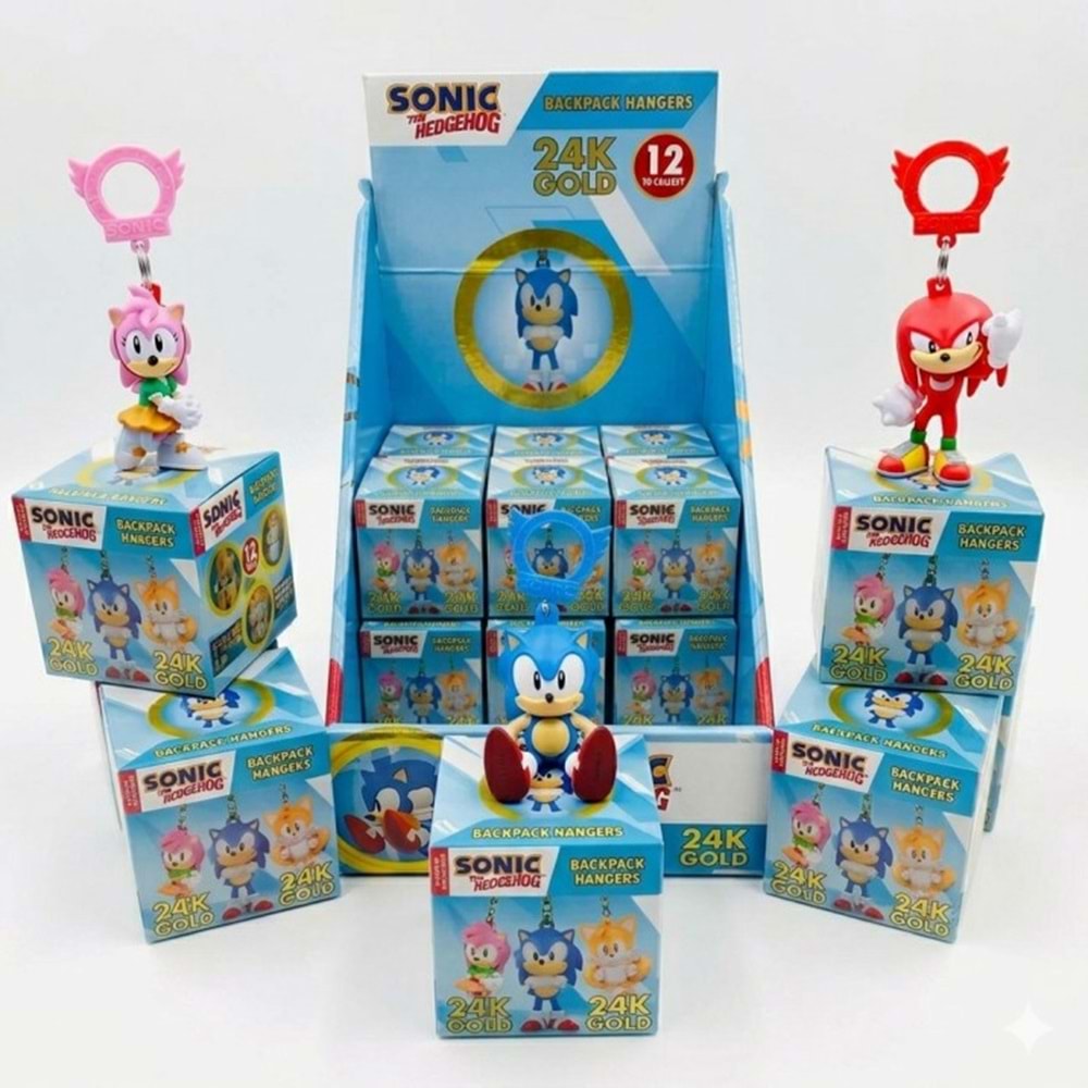Sonic The Hedgehog Süpriz Anahtarlık