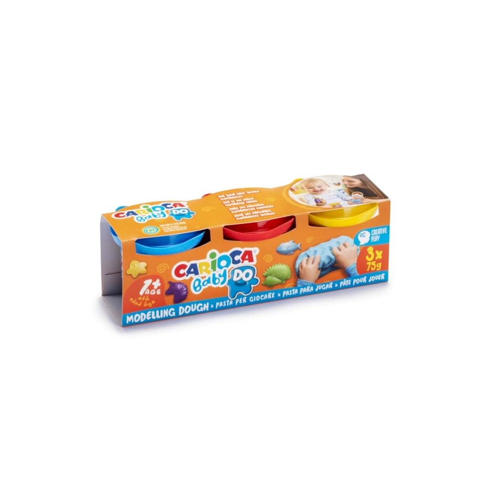 Carioca Baby 75 Gr Oyun Hamuru 3 Renk 43179
