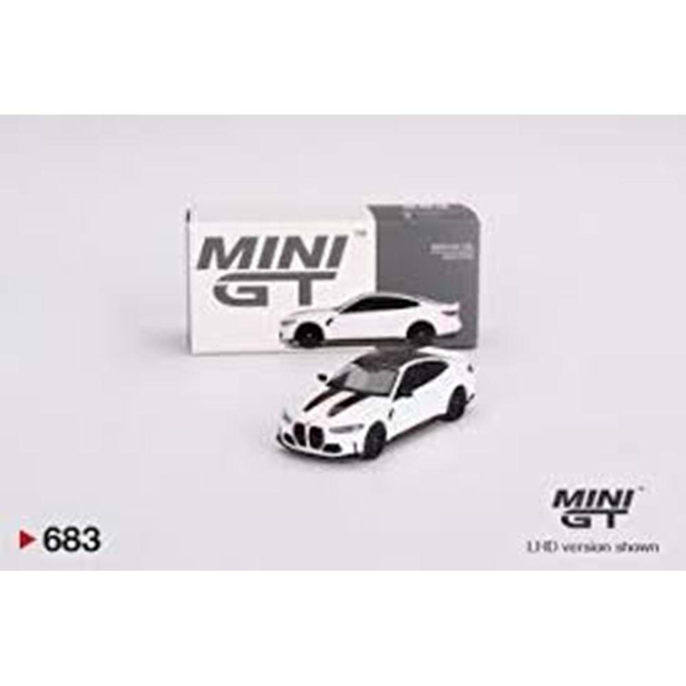 Mini GT 1/64 BMW M4 CSL ALPINE WHITE