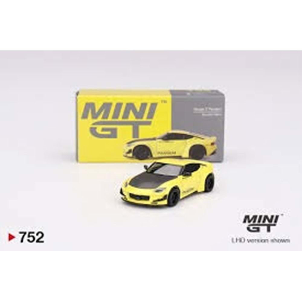 Mini GT 1/64 NISSAN Z PANDEM IKAZUCHI YELLOW