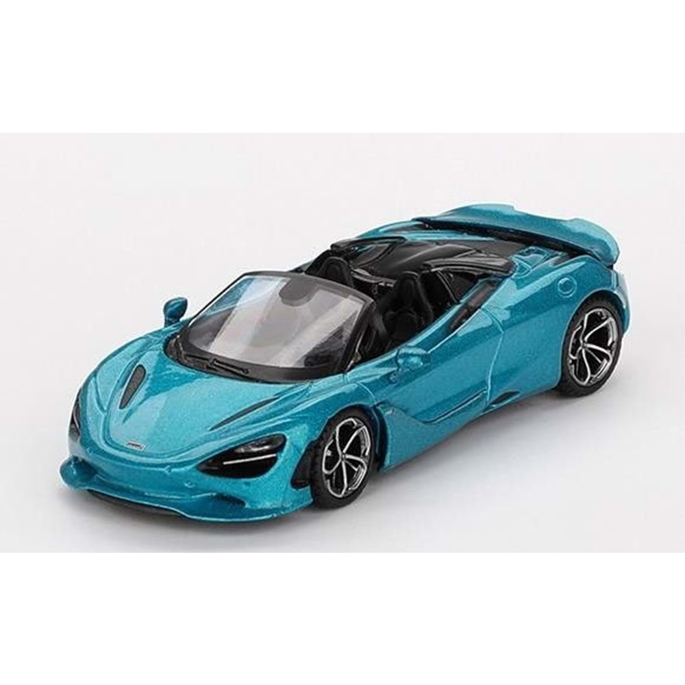 Mini GT 1/64 MCLAREN 750S SPIDER BELIZE BLUE