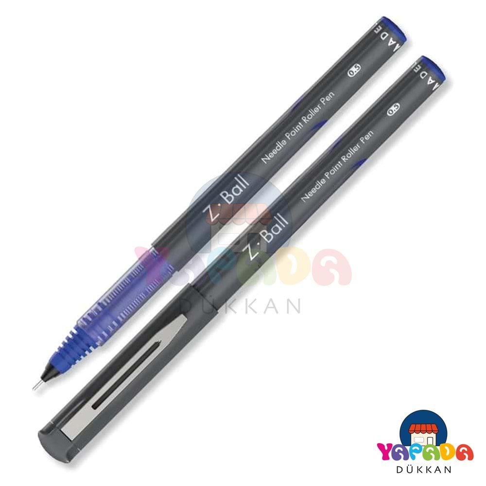 Adel Z-Ball 0,7 mm Konik Uçlu Mavi Roller Kalem