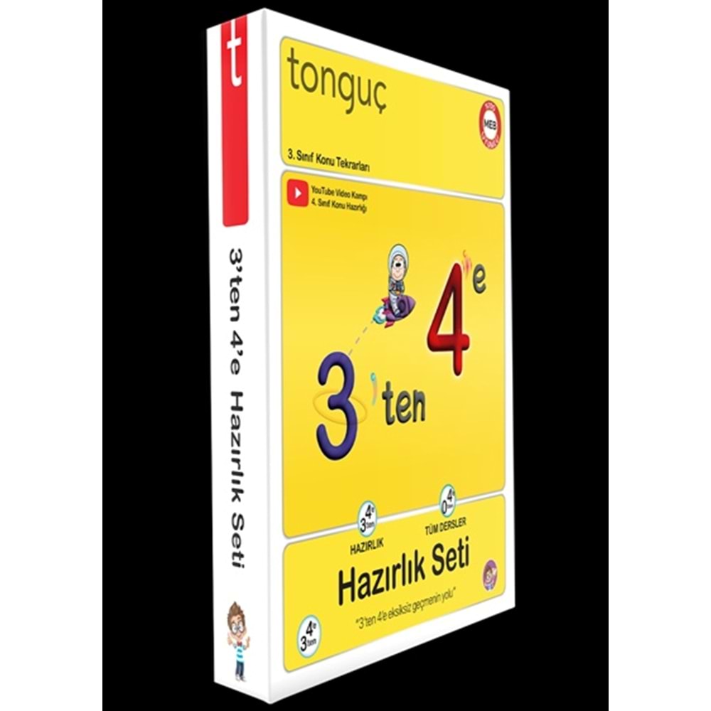 3'ten 4'e Hazırlık Seti - Kollektif - Tonguç Akademi