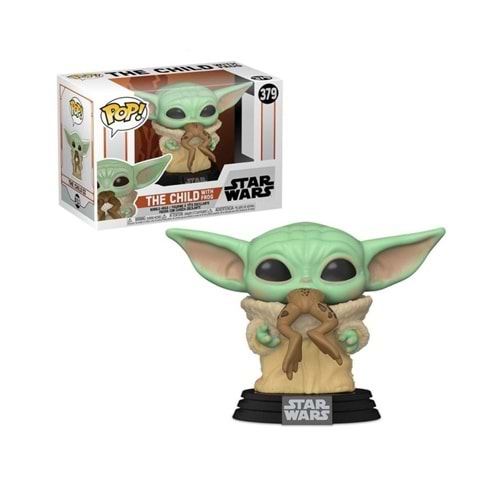 Funko POP Figür Star Wars: Mandalorian- The Child w/Frog