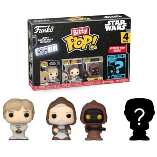 Funko Bitty POP Figür Star Wars - Luke Skywalker 4lü Paket