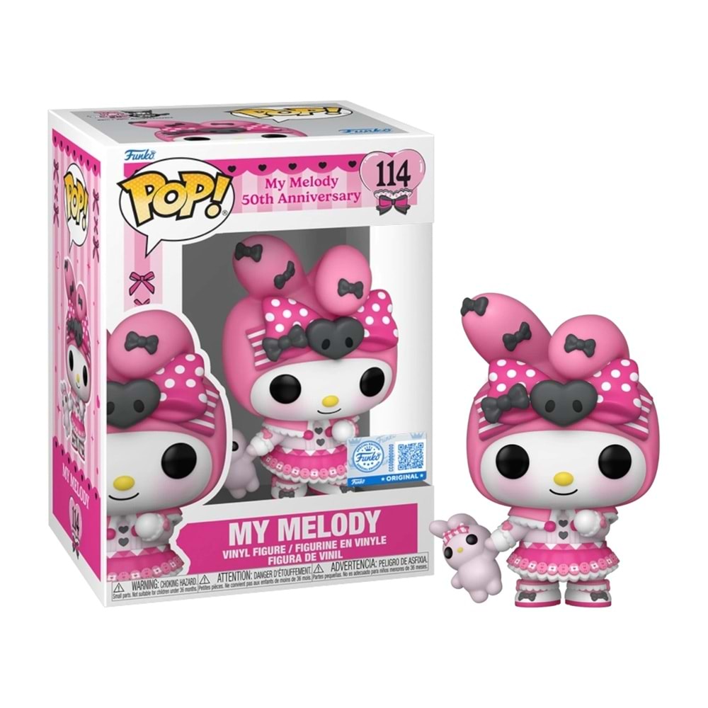 Funko POP Sanrio: My Melody- My Melody with Pipi Special Edition (50 th Anniversay)