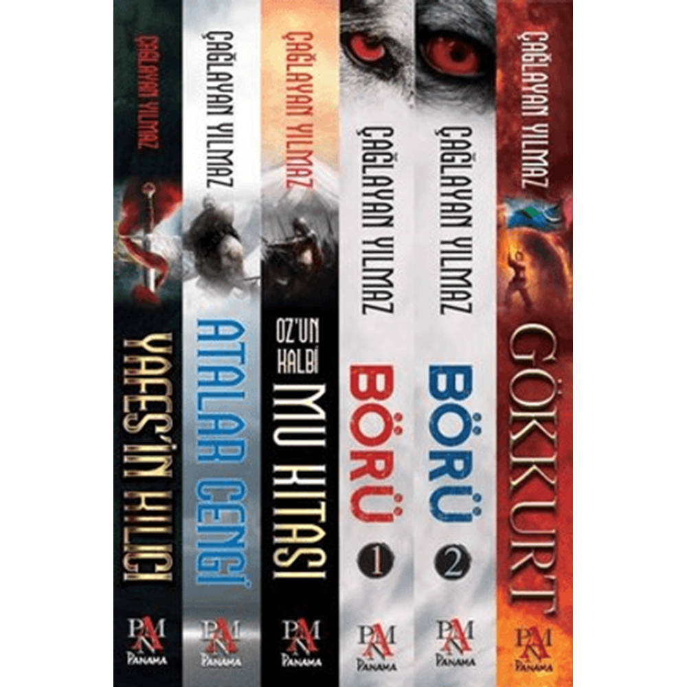 Çağlayan Yılmaz Seti (6 Kitap) - Çağlayan Yılmaz - Panama Yayıncılık