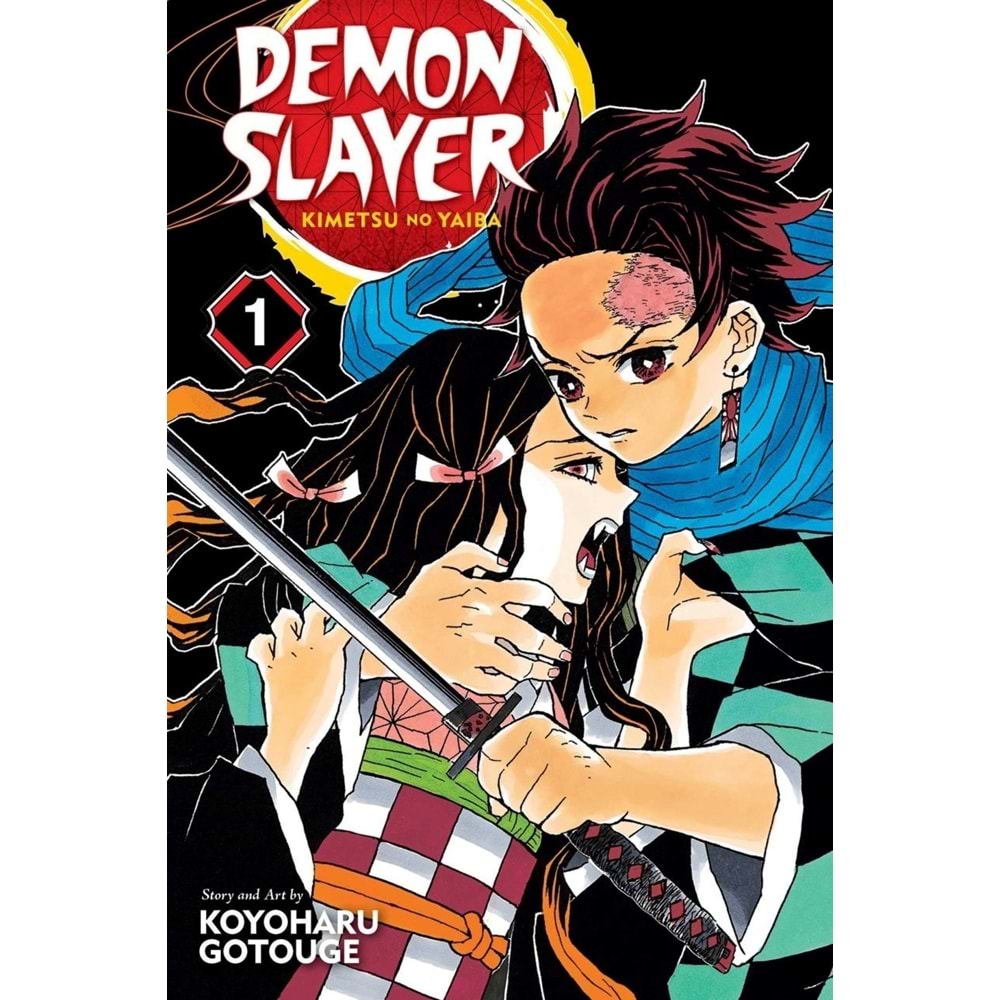 Demon Slayer: Kimetsu no Yaiba Vol. 1 (İngilizce) - Kimetsu no Yaiba - Viz Media