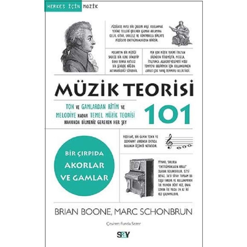 Müzik Teorisi 101 Bir Çırpıda Akorlar ve GamlarBrian Boone, Marc Schon
