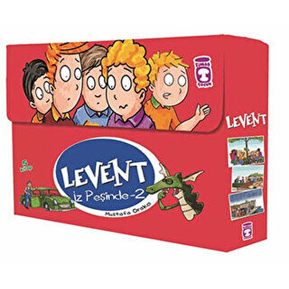Levent İz Peşinde Set 2 5 Kitap Takım - Mustafa Orakçı - Timaş Çocuk