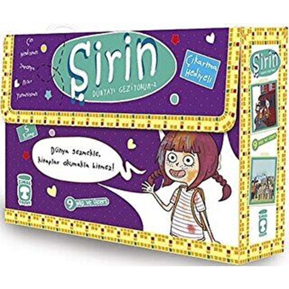 Şirin Dünyayı Geziyorum 2 (5 Kitap) - Birsen Ekim Özen - Timaş Çocuk