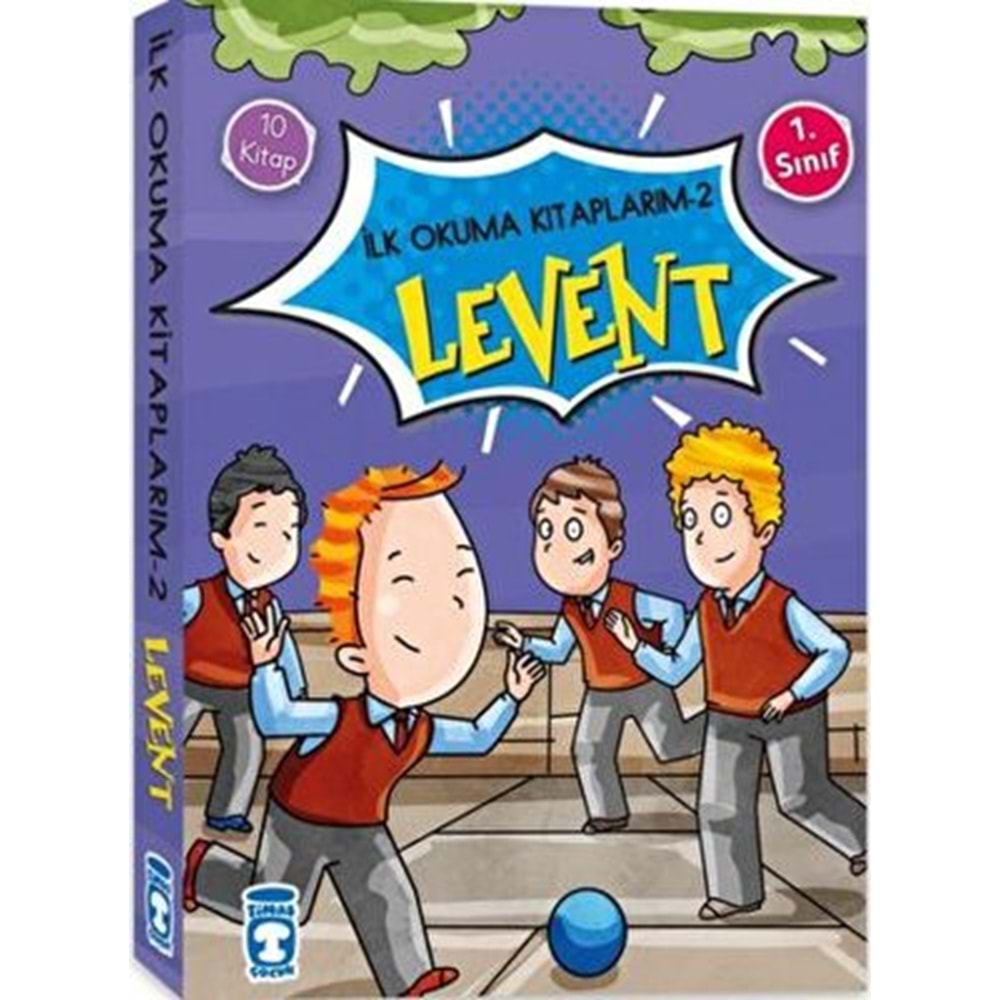 Levent - İlk Okuma Kitaplarım 2 (1. Sınıf 10 Kitap Set) - Mustafa Orakçı - Timaş Yay.