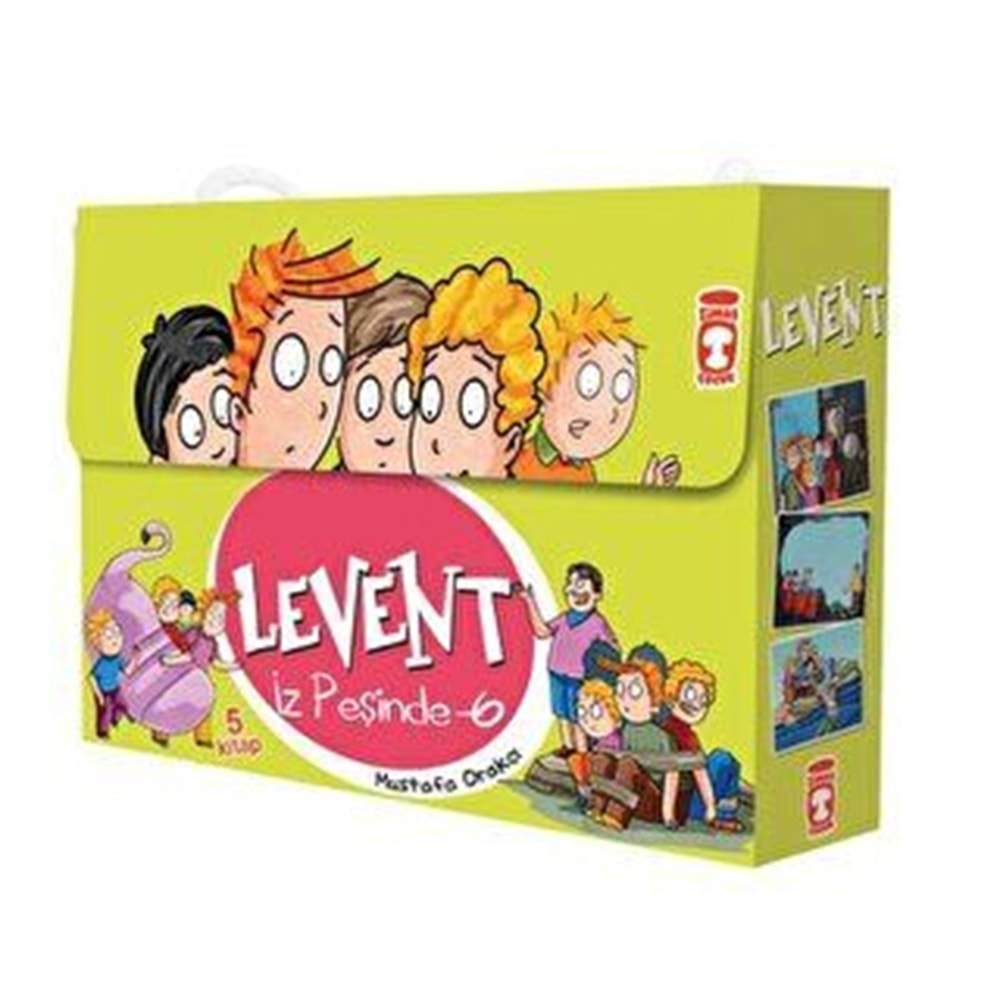 Levent İz Peşinde 6 (5 Kitap) - Mustafa Orakçı - Timaş Çocuk