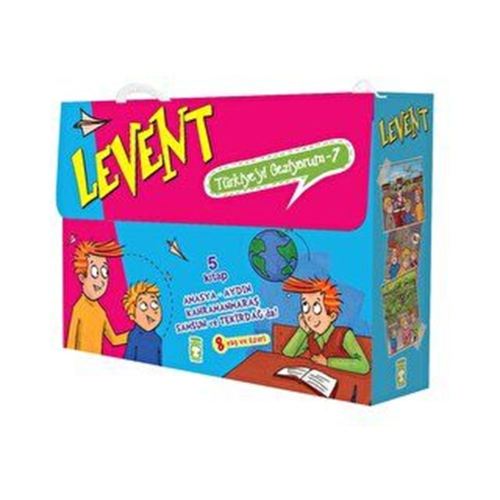 Levent Türkiye`yi Geziyorum 7 Set (5 Kitap) - Mustafa Orakçı - Timaş Yay.